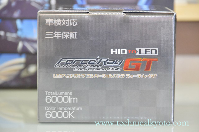 新商品】BELLOF 純正HID交換用LEDバルブ「ForceRay-GT 6000K